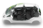 Mitsubishi i-MiEV Gama i-MiEV Gama i-MiEV Turismo Interior Asientos 5 puertas