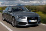 Audi A6 3.0 TFSI quattro S tronic 7 vel. S line Turismo Gris cuarzo metalizado Exterior Lateral-Frontal 4 puertas