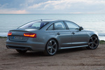 Audi A6 3.0 TFSI quattro S tronic 7 vel. S line Turismo Gris cuarzo metalizado Exterior Lateral-Posterior 4 puertas