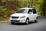 Skoda Roomster GreenLine 1.2 TDI 105 CV  GreenLine Monovolumen Blanco Exterior Frontal-Lateral 5 puertas