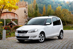 Skoda Roomster GreenLine 1.2 TDI 105 CV  GreenLine Monovolumen Blanco Exterior Frontal-Lateral 5 puertas