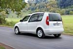 Skoda Roomster GreenLine 1.2 TDI 105 CV  GreenLine Monovolumen Blanco Exterior Posterior-Lateral 5 puertas