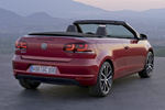 Volkswagen Golf Cabrio 2.0 TSI 211 CV Gama Golf Cabrio Descapotable Rojo atardecer metalizado Exterior Posterior-Lateral 2 puertas