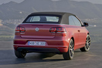 Volkswagen Golf Cabrio 2.0 TSI 211 CV Gama Golf Cabrio Descapotable Rojo atardecer metalizado Exterior Posterior-Lateral 2 puertas