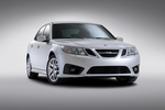 Saab 9-3 1.9 TTiD 180 CV Gama 9-3 Turismo Blanco &Aacute;rtico Exterior Frontal-Lateral 4 puertas