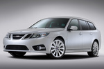 Saab 9-3 1.9 TTiD 180 CV Gama 9-3 Turismo familiar Blanco &Aacute;rtico Exterior Frontal-Lateral 4 puertas