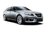 Saab 9-5 2.8T 301 CV XWD Aut. Aero Turismo familiar Exterior Frontal-Lateral 5 puertas