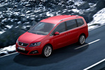 SEAT Alhambra 2.0 TDI CR 140 CV 4WD Style Monovolumen Rojo Salsa Exterior Frontal-Lateral 5 puertas
