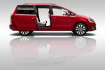 SEAT Alhambra 2.0 TDI CR 140 CV 4WD Style Monovolumen Rojo Salsa Exterior Lateral 5 puertas