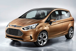 Ford B-MAX prototipo Prototipo B-MAX Prototipo B-MAX Monovolumen Marr&oacute;n Burnished Glow Exterior Frontal-Lateral 5 puertas
