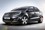 KIA Rio Gama Rio Gama Rio Turismo Black Exterior Frontal-Lateral-Cenital 5 puertas