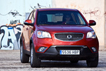 SsangYong Korando D20T 4x2 175 CV Premium Todo terreno Vitamin Red Exterior Frontal 5 puertas