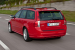 Volvo V50 DRIVe 114 CV R-Design Turismo familiar Rojo S&oacute;lido Exterior Posterior-Lateral 5 puertas