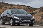 Peugeot 508 2.0 HDi 140 FAP Allure Turismo Gris Haria Exterior Frontal-Lateral 4 puertas