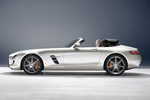 Mercedes-Benz SLS AMG SLS AMG Roadster 571 CV Gama SLS AMG Roadster Descapotable Plata Iridio Exterior Lateral 2 puertas