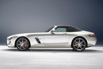 Mercedes-Benz SLS AMG SLS AMG Roadster 571 CV Gama SLS AMG Roadster Descapotable Plata Iridio Exterior Lateral 2 puertas