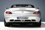 Mercedes-Benz SLS AMG SLS AMG Roadster 571 CV Gama SLS AMG Roadster Descapotable Plata Iridio Exterior Posterior 2 puertas
