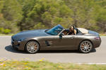 Mercedes-Benz SLS AMG SLS AMG Roadster 571 CV Gama SLS AMG Roadster Descapotable Gris Monza Magno AMG Exterior Lateral 2 puertas