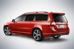 Volvo V70 D5 215 CV Gama V70 2011 (paquete R-Design) Turismo familiar Passion Red Exterior Posterior-Lateral 5 puertas