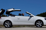 Volkswagen Eos 2.0 TDI 140 CV DPF BlueMotion Technology DSG Excellence Descapotable Blanco Candy Exterior Lateral 2 puertas