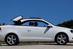 Volkswagen Eos 2.0 TDI 140 CV DPF BlueMotion Technology DSG Excellence Descapotable Blanco Candy Exterior Lateral 2 puertas