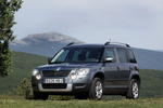 Skoda Yeti GreenLine 1.6 TDI 105 CV GreenLine Todo terreno Gris Platino Exterior Frontal-Lateral 5 puertas