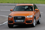 Audi Q3 2.0 TDI 177 CV quattro  Gama Q3 Todo terreno Naranja Samoa metalizado Exterior Frontal-Lateral 5 puertas