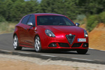 Alfa Romeo Giulietta 1.7 TBi 235 CV Quadrifoglio Verde Turismo Rojo Alfa Exterior Lateral-Frontal 5 puertas
