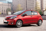 Toyota Yaris Gama Yaris Gama Yaris Turismo Rojo Classic Exterior Frontal-Lateral 5 puertas