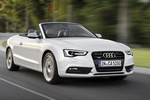 Audi A5 Gama A5 Cabrio Gama A5 Cabrio Descapotable Blanco Glaciar metalizado Exterior Lateral-Frontal 2 puertas