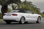 Audi A5 Gama A5 Cabrio Gama A5 Cabrio Descapotable Blanco Glaciar metalizado Exterior Posterior-Lateral 2 puertas