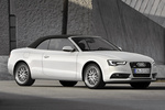 Audi A5 Gama A5 Cabrio Gama A5 Cabrio Descapotable Blanco Glaciar metalizado Exterior Lateral-Frontal 2 puertas