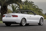 Audi A5 Gama A5 Cabrio Gama A5 Cabrio Descapotable Blanco Glaciar metalizado Exterior Posterior-Lateral 2 puertas