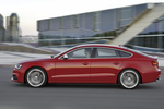 Audi A5 S5 Sportback 333 CV Gama S5 Sportback Turismo Rojo Misano Efecto Perla Exterior Lateral 5 puertas