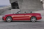 Audi A5 S5 Cabrio 333 CV Gama S5 Cabrio Descapotable Rojo Misano Efecto Perla Exterior Lateral 2 puertas