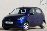 Hyundai i10 Gama i10 Gama i10 Turismo Alphine Blue Exterior Frontal-Lateral 5 puertas