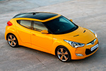 Hyundai Veloster 1.6 GDI 140 CV Sport S Turismo Sunflower Exterior Cenital-Lateral-Frontal 4 puertas