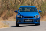 Chevrolet Aveo 1.4 16v LTZ Turismo Borocay Blue Exterior Frontal 5 puertas