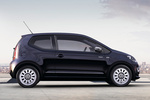 Volkswagen up! Gama up! Black up! Turismo Negro Profundo efecto perla Exterior Lateral 3 puertas