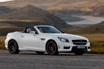 Mercedes-Benz Clase SLK 55 AMG AMG Descapotable Blanco Diamante Metalizado Exterior Lateral-Frontal 2 puertas