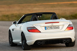 Mercedes-Benz Clase SLK 55 AMG AMG Descapotable Blanco Diamante Metalizado Exterior Lateral-Posterior 2 puertas