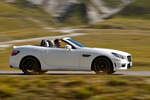 Mercedes-Benz Clase SLK 55 AMG AMG Descapotable Blanco Diamante Metalizado Exterior Lateral 2 puertas