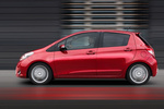 Toyota Yaris Gama Yaris Gama Yaris Turismo Rojo Fuego Exterior Lateral 5 puertas