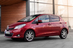 Toyota Yaris Gama Yaris Gama Yaris Turismo Rojo Fuego Exterior Frontal-Lateral 5 puertas