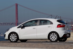 KIA Rio Gama Rio Gama Rio Turismo White Exterior Lateral 5 puertas