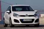 KIA Rio Gama Rio Gama Rio Turismo White Exterior Frontal-Lateral 5 puertas