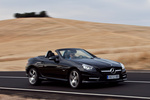 Mercedes-Benz Clase SLK 250 BlueEFFICIENCY Aut. 204 CV Gama SLK Descapotable Negro Obsidiana Metalizado Exterior Lateral-Frontal 2 puertas