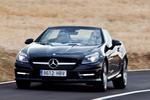 Mercedes-Benz Clase SLK 250 BlueEFFICIENCY Aut. 204 CV Gama SLK Descapotable Negro Obsidiana Metalizado Exterior Frontal-Lateral 2 puertas