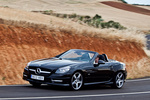Mercedes-Benz Clase SLK 250 BlueEFFICIENCY Aut. 204 CV Gama SLK Descapotable Negro Obsidiana Metalizado Exterior Frontal-Lateral 2 puertas