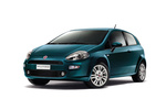 Fiat Punto Gama Punto Gama Punto Turismo Turquesa Exterior Frontal-Lateral 3 puertas